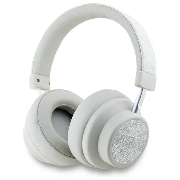 DKNY Checkered Pattern - беспроводные наушники Bluetooth V5.3 (Pearl)